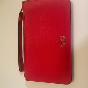 Kate Spade Vibrant Red Clutch